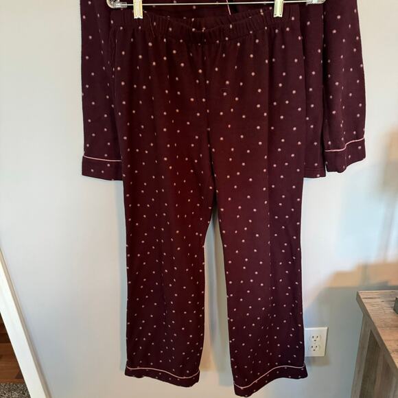 Gilligan & O'Malley Sleepwear Pajama Set Women's Size Large Lounge Wear - Picture 3 of 10